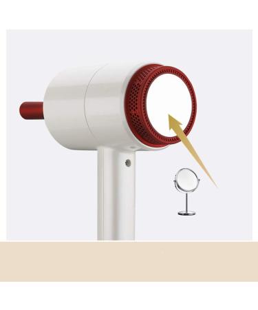 Ionic Hairdryer Professional Hair Dryer 1800W Powerful Constant Temperature Hair Dryer with 3 nozzles with 2 Speed and 3 Heat Setting with Cool Shot Button Anti-frizz Protect Hair Lower Radiation - Buy Online on GoSupps.com