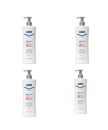 LEA Ultra moisturizing body lotion with UREA + 10 - 4 x 400 ml - Made in Spain