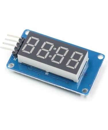 Glimpsesun TM1637 LED Module 4-Bits LED Display Module for 0.36 Inch 7-Segment Red Anode Clock Tube - Buy Online on GoSupps.com