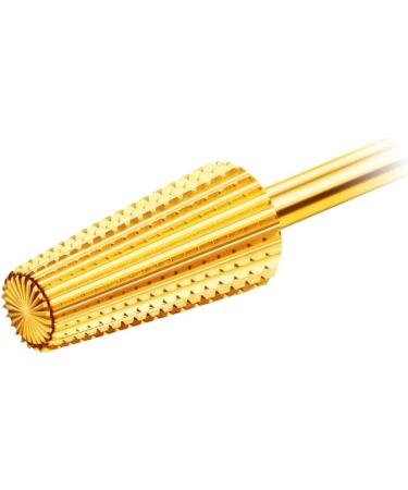 Nail Drill Bits Set Tapered Barrel & Cone Shape Carbide Bits 3/32 Inches for Nails Electric Gold Carbide File Broach Bit Replacement - Buy Online on GoSupps.com