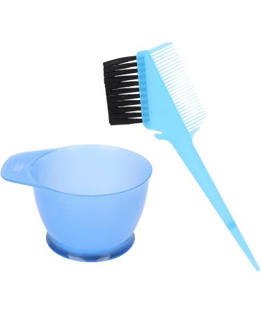 Hair Coloring Tinting Bowl DIY Hair Dye Stirrer Dyeing Comb Dye Brush Hair Dye Tools Set for Barber Shop Salons Home - Buy Online on GoSupps.com