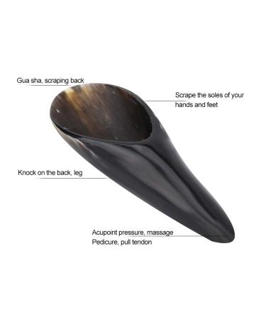 Ox Horn Gua Sha Scraping Board - Anti-Cellulite Massage Tool for Neck Waist & Legs | International Shipping Available - Buy Online on GoSupps.com