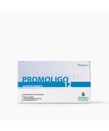 Promo Pharma - Promoligo Oligo-elements of 20 2ml ampoules (12 manganese)