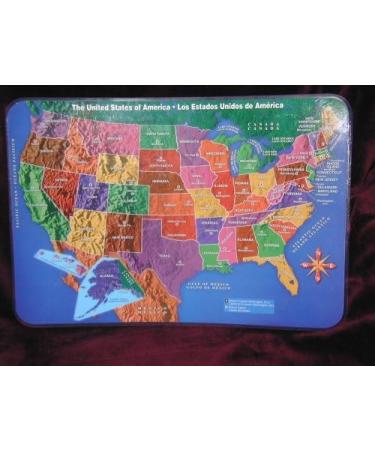 USA Laminated Placemat: Fun Geography Learning Tool for Mealtime - Buy Online on GoSupps.com