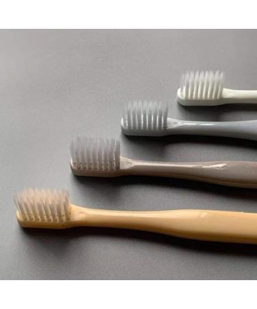 Exquisite Japanese Style Toothbrushes - Elevate Your Oral Care with Blue Orange Gray & White Options | International Shipping - Buy Online on GoSupps.com