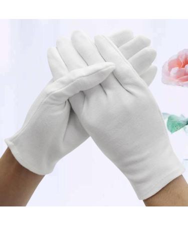 POPETPOP 36 Pairs Hand Care Gloves Jewelry Inspection Gloves Cosmetic Moisturizing Gloves Household Gloves Hand Gloves Hand Moisturizer Gloves Cotton Gloves White Protection Work Powder - Buy Online on GoSupps.com