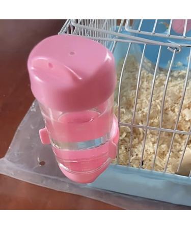 NA 2 Pcs(80ml) Hamster Dispenser Bottle Plastic Hanging Water Bottle Small Animal Water Bottle for Rabbit Guinea Pig Rat Gerbil - Buy Online on GoSupps.com
