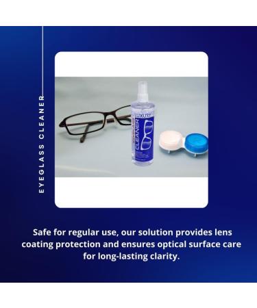 Eyeglass Lens Cleaner 8.45 fl oz - Gentle & Effective Cleaning Solution for Glasses Lenses & Camera - One Size - Buy Online on GoSupps.com