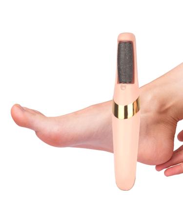 Petyoung Electric Foot Callus Remover Rechargeable Foot Scrubber Foot File with 2 Heads 2 Speeds