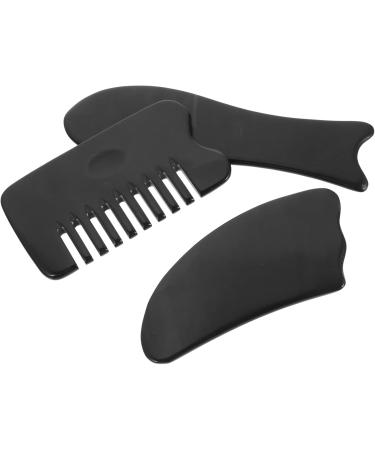 Minkissy HornScharb Multifunctional Muscle Scraper & Facial Gua Sha Board | Myofascial Massage Tools & Accessories for Body Care - Buy Online on GoSupps.com