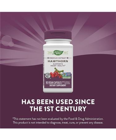Nature's Way Hawthorn Health Supplement 90 Count - Buy Online on GoSupps.com