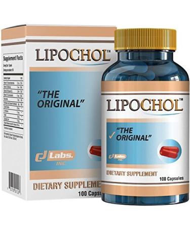 LIPOCHOL Natural Liver Cleanser Detox Supplement Cleanse & Support Liver Health. Milk Thistle Extract (Silymarin) (100 Caps Bottle)