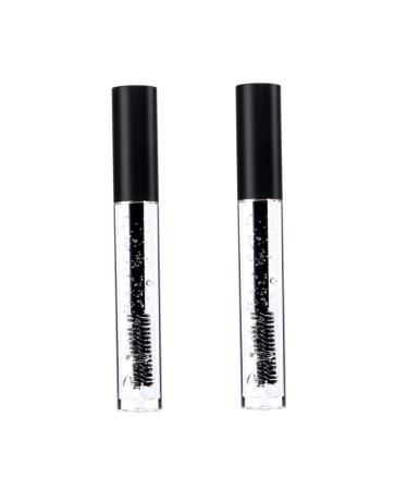 Clear Eyebrow Setting Gel Waterproof Liquid Brow Shaping Gel Long Lasting Brow Gel with Brush 2PCS Eyebrow Gel