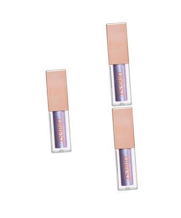 Balacoo 3 Pcs Liquid Eyeshadow Liquid Glitter Eyeshadow Metallic Makeup Eye Makeup Eye Shadow Eyeliner Matte