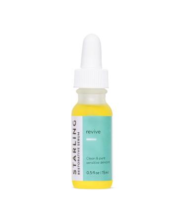 STARLING Starling Skincare Revive Anti Aging Face Serum Skin Care Oil (.5 oz) | Antioxidant Facial Serum | Gluten Free Nut Free Vegan No Toxins Soy Free | 0.50 oz 0.50 Ounce (1/2 Ounce)