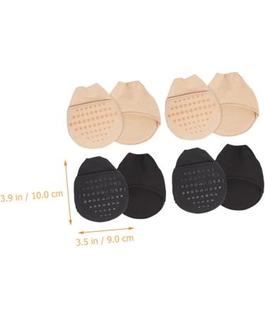 FRCOLOR 20 Pairs Forefoot Socks Toe Topper Socks Womens Socks Heels for Women Dressy Socks for Woman Heeled Boots for Women Half Foot Socks Non Skid Socks High Heel Breathable Cotton - Buy Online on GoSupps.com