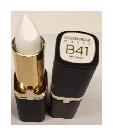 L'OREAL - Lipstick - COLOR RICHE MATTE - B41 MY WAY