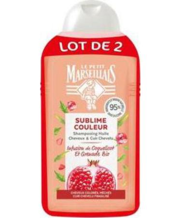Le Petit Marseillais Le Petit Marseillais 1933600 -Lpm Shmp Col Hr Pomeg 2X250 Fr 250 millilitre