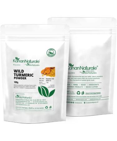 Kerala Naturals Wild Turmeric Powder 100g - Buy Online on GoSupps.com