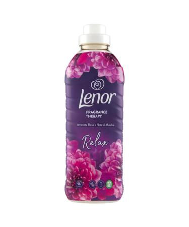 Lenor Fabric Softener 40 Washes Pink Amethyst & Foam Notes, Offers Lasting Freshness For A Cool Bed Up To 1 Week