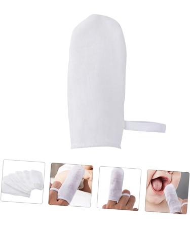 Minkissy 18-Piece Gauze Fingerlings Toothbrush Set for Toddlers | Oral Hygiene Cleaning Brushes | Gentle Milk Teeth Care - Buy Online on GoSupps.com