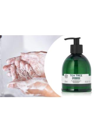 Tea Tree Hand Wash 275ml (9.3oz) - Natural Cleansing Formula - Buy Online on GoSupps.com
