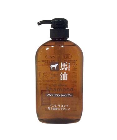 Kumano Yushi Horse oil shampoo pump 600ml