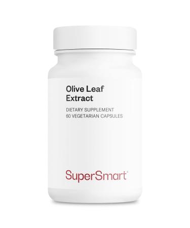 Supersmart Olive Leaf Extract (Patented) - Highly Bioavailable & Water Soluble - Oleuropein 32% Supplement | Non-GMO & Gluten Free - 60 Vegetarian Capsules