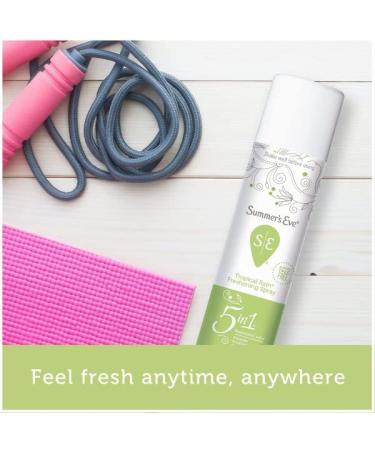 Summer's Eve Freshening Spray Tropical Rain 2 oz. Pack of 2 - Hygiene Solution for Freshness - Buy Online on GoSupps.com