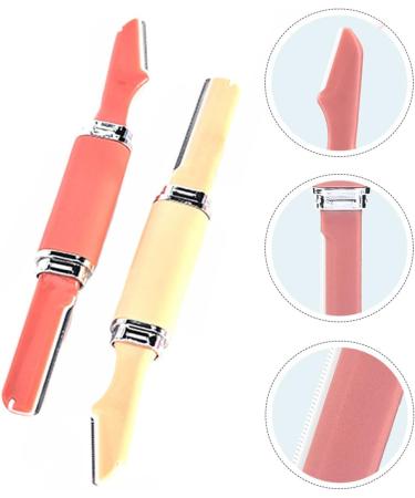 Minkissy Double-Head Eyebrow Trimmer Tool Set - 4 Packs Facial Shaver & Hair Cutter for Women - Buy Online on GoSupps.com