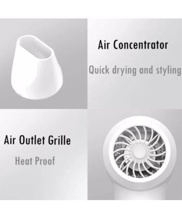 Portable Cordless Hair Dryer Wireless Blow Dryer w/3 Heat Modes Rechargeable & Detachable Battery Handle Travel Hairdryers for Indoors Outdoors - Buy Online on GoSupps.com