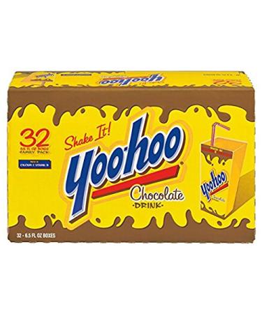 Yoo Hoo chocolate drink 32/6.5 oz 6.5 Fl Oz (Pack of 32)