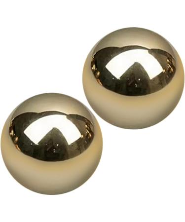 Buy Gatuida Brass Gymnastics Balls 4-Piece Fitness & Hand Training Set | Copper Baoding Roller Massagers - Buy Online on GoSupps.com