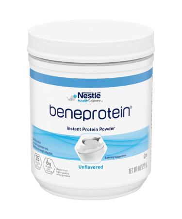 NESTLE NUTRITIONAL RESOURCE BENEPROTEIN Instant Protein Powder, Unflavored - 8 Ounce, QTY:1