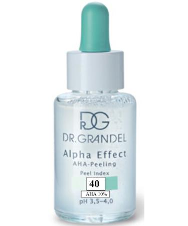 Dr. Grandel -New Alpha Effect Peel Index 40 - Refines Balances and Rejuvenates the Skin - For Professional Use ONLY