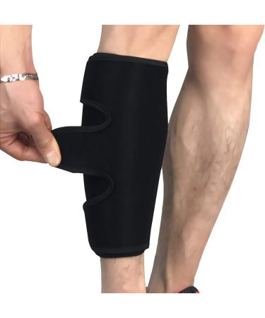 Heekooi Calf Brace Compression Sleeve (X-Large) - 1 Pair for Swelling, Shin Splints, Hiking, Training - Adjustable Support for Men and Women - Buy Online on GoSupps.com