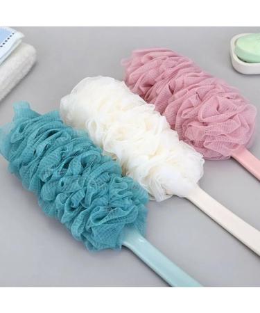 Bath Sponges for Adults Bath Sponge Mesh Pouf Bath Sponge Foam Loofah Sponge (Color : Pink) - Buy Online on GoSupps.com