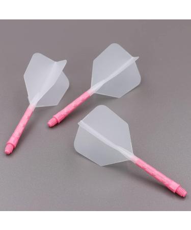 CUESOUL ROST T19 Pink Integrated Dart Shaft and Flights - 33mm Big Wing Shape - Buy Online on GoSupps.com