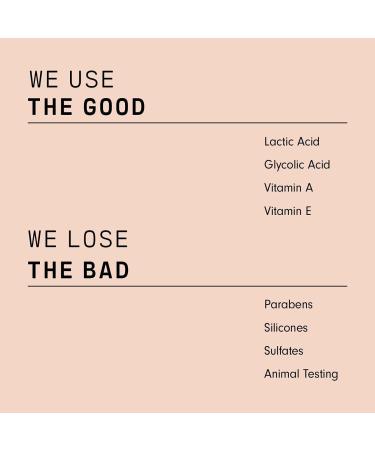 Versed The Shortcut Overnight Facial - Gentle Exfoliating Treatment with Lactic and Glycolic Acid - Vegan - 1 fl oz - Buy Online on GoSupps.com