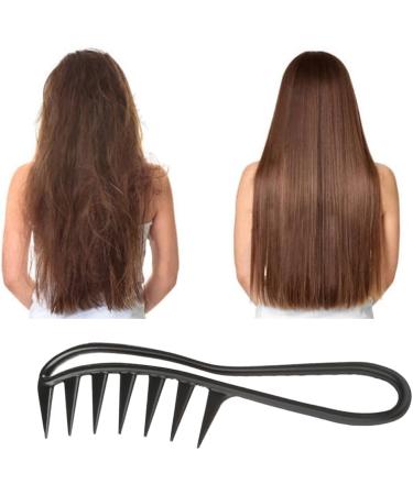 Wide Tooth Combs Wide Tooth Shark Comb Curly Hair Comb Afro Hair Comb Large Comb for Different Types of Hair - Buy Online on GoSupps.com