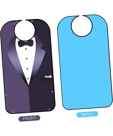 8 Pcs Bib Food Apron Old Man Costume Elderly Eating Cloth Adult Smock Clothes for Men Seniors Mealtime Clothing Protector Washable Polyester Protective Equipment Baby/202 - Buy Online on GoSupps.com