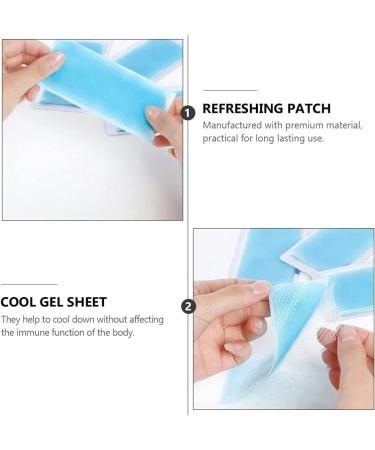 Healeved 40pcs Cooling Patches - Fever Reducer for Headache, Toothache, and Fatigue Relief - Buy Online on GoSupps.com