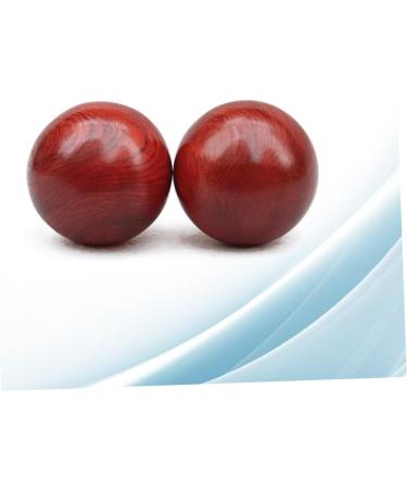 Healvian 6 StK Meditation Balls | Chinese Health Massage Tool for Stress Relief | Mahogany Fitness Balls for Hand and Wrist Therapy - Buy Online on GoSupps.com
