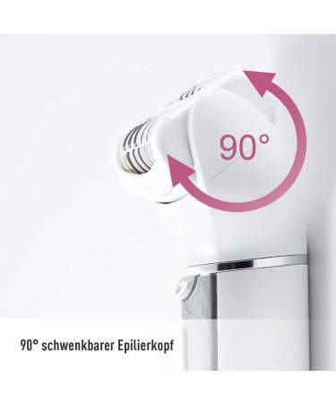 Panasonic Epilator ES-EL9A-S503 | 7-in-1 Women s Wet & Dry Hair Removal with Body Brush & Attachments for Armpits & Bikini Area - Silver - Buy Online on GoSupps.com