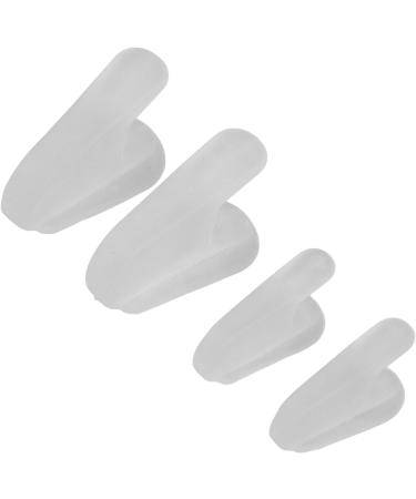 8 Pair Silicone Toe Corrector - Elastic Overlapping Separator for Big Toe Alignment - Buy Online on GoSupps.com