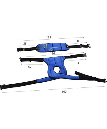 ZZBB Walkers for Seniors Patient Lift Transfer Gait Belt with Handles Leg Strap Loops Walking Ambulation Assist Mobility Aid with Leg Loops for Patient Recovering - Buy Online on GoSupps.com