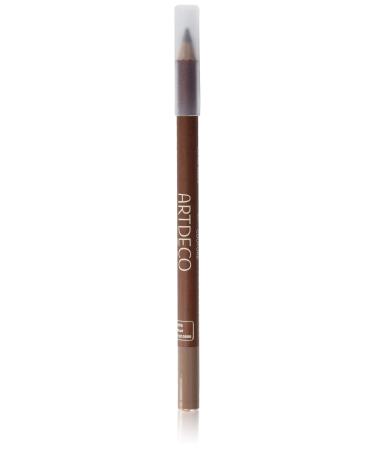 ARTDECO Natural Brow Liner - Sustainable eye contour pencil suitable for sensitive skin 1 x 1.4 g 8 - ash brown 1.4 g (1 pack)
