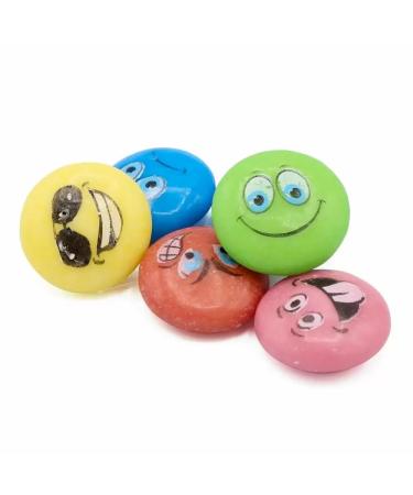 Emoti Bubblegum Buttons - 500g Bubblegum Sweets