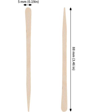 1000 PCS Mini Wooden Waxing Sticks: Small Eyebrow Wax Spatulas for Hair Removal - Buy Online on GoSupps.com