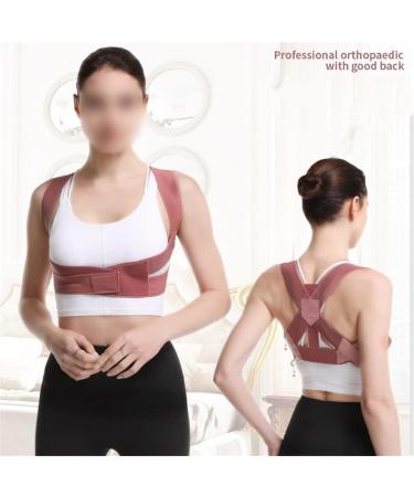 Buy DFHBFG Adjustable Elastic Corset Back Posture Corrector - Kyphosis Belt & Anti Hunchback Bra (M Code) in Rosa | International Shipping Available - Buy Online on GoSupps.com